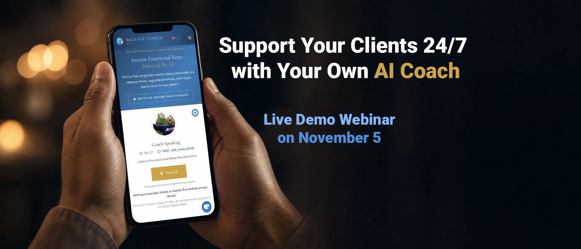 Your Own AI Coach - Webinar